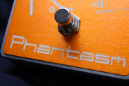 The Phantasm phaser, orange anodized enclosure