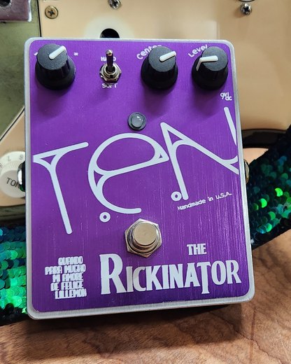 The Rickinator, purple anodized enclosure